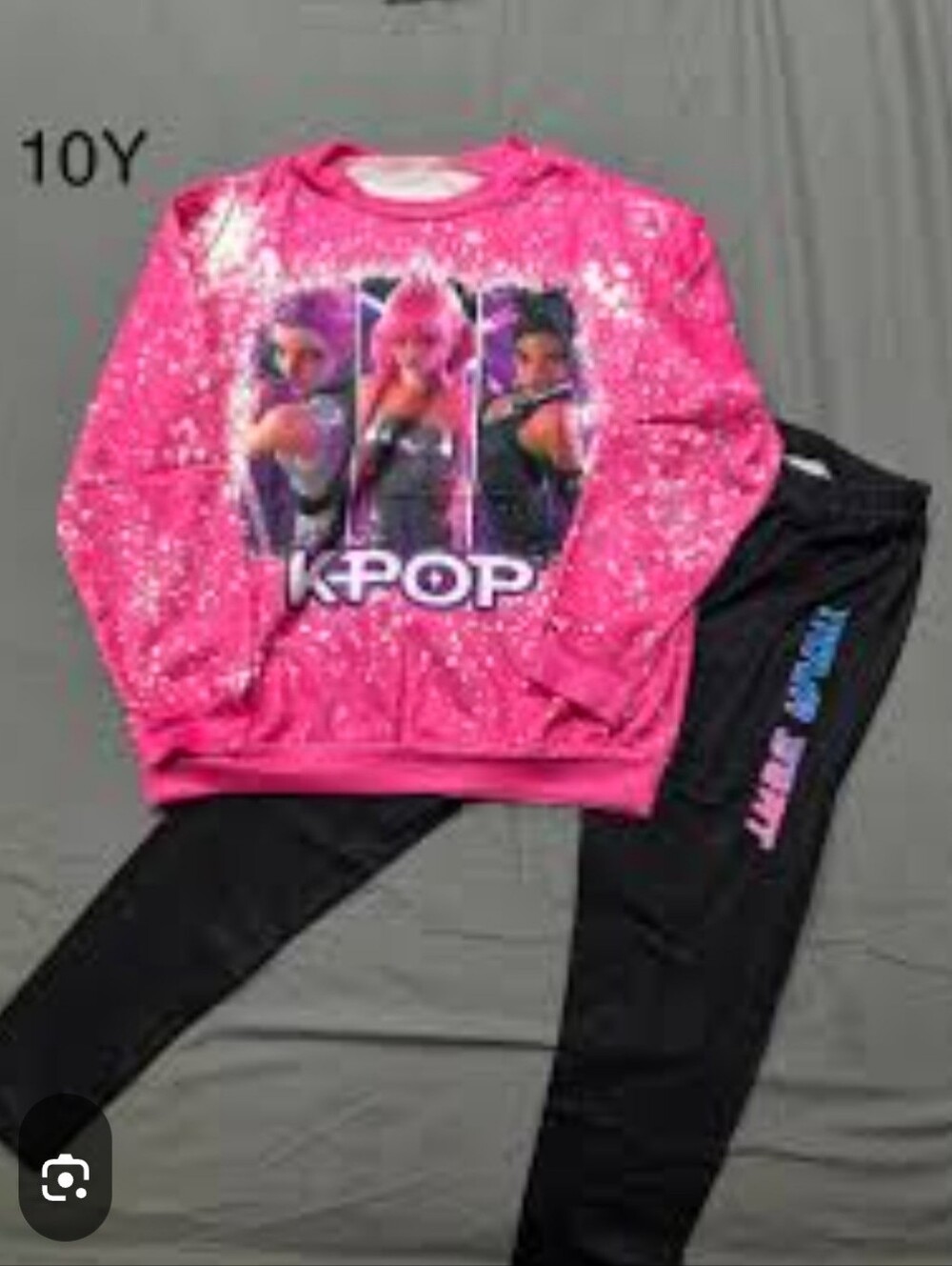 K-Pop & Nova Beat Girls' Graphic Tops - Pink & Gradient